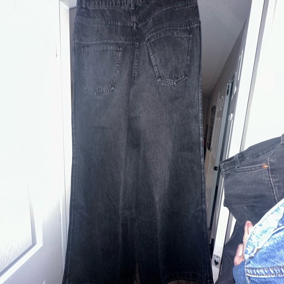 Brand new adidas wide leg jeans with tag - Picture 2 of 9
